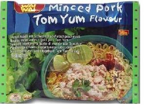 minced pork tom yum flavour instant noodle export pack