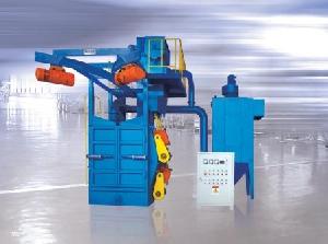 q37 overhead rail spinner hanger shot blasting machine