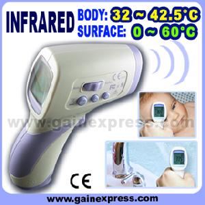 2in1 Body And Surface Thermometer Human Forehead Degree Celsius / Fahrenheit