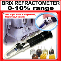 Brix Refractometer 0-10% Atc, Maple Sap Cnc Low Sugar