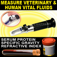 Clinical Protein Veterinary Urine Refractometer Atc