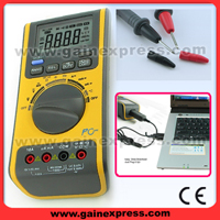 digital multifunction multimeter plus software usb cable