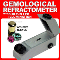 Gemological Gemstone Refractometer Built-in Led