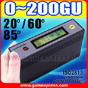 glossmeter gloss meter 20 60 85 degree calibration