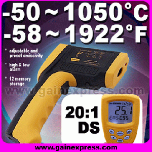 non infrared thermometer laser 50 1050degree celsius degree fahrenheit