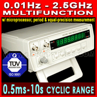 Precision Frequency Counter 0.01 Hz 2.4 Ghz