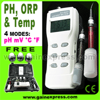 3 1 ph orp mv temperature meter degree celsius fahrenheit