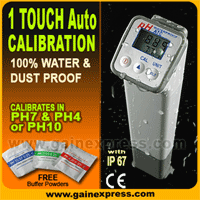 Professional Ph Meter Temperature High Accuracy  0.02ph