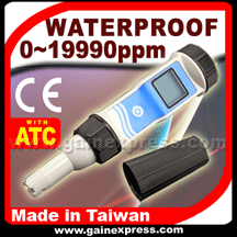 waterproof tds meter tester water hydroponics 19990 ppm