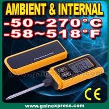 Digital Food Thermometer Temperature Meter -50-270 Degree Celcius And Fahrenheit