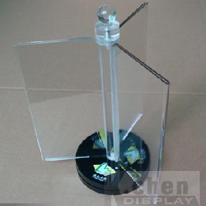 Acrylic Display Stand / Acrylic Menu Holder / Revolving Display