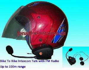 bike intercom talk fm radio