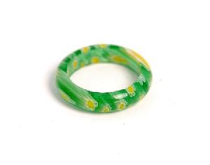 wholesale millefiori glass rings