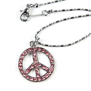 wholesale peace metal pendants