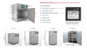 eo sterilizers multiload industrial models versions touch screen dixell