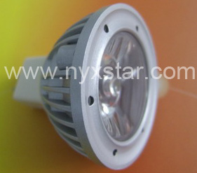 Led Spotlight With 3pcs Leds 3w Power Dc12v Voltage 185-250lm