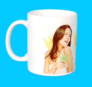 Heat-transfer White Mug