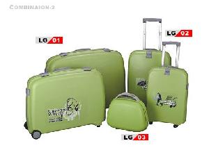 pp luggage suitcase carry travel case