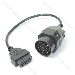 Bmw 20 Pin To Obd Obd2 16 Pin Female Adapter Connector