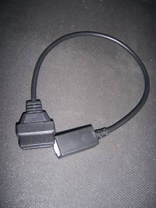 Honda 3 Pin Obd Obd2 Lead Cable Connector Adapter Old