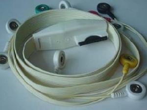 Mortara Holter 10ld Wires Holter 12-lead Ambulatory Cable Aha, 40in Rec10p Snap