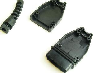 Obd Plug 16 Pin Male Connector Adapter Unsoldered New