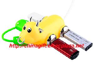 usb moo bull 4 port hub