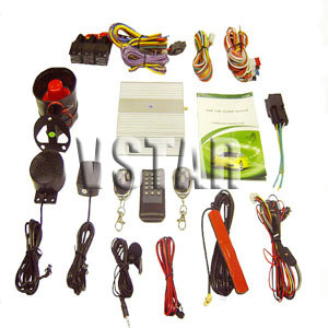 gsm mobile phone automobile security system