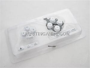 Button Set White For Psp Slim Psp 3000