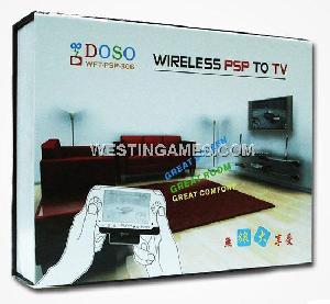 doso wft 306 psp3000 slim psp wireless adapter coverter kit tv