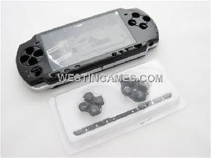 Psp 2000 Complete Housing Shell Case Black Without Brand Neutral