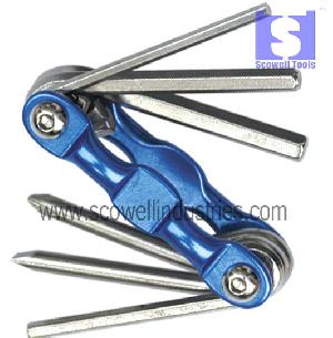 foldable hex key screwdrivers