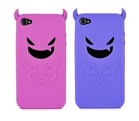 devil silicone skin case cover iphone 4