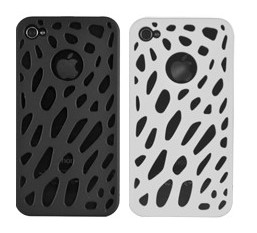 luxe hole hard plastic case cover iphone 4