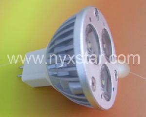 Best Selling Led Spotlight Mr16, Gu5.3 Base Low Voltage Dc12v 3watt Power