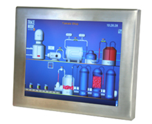 Stainless Steel Industrial Monitor