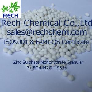 Best-selling Zinc Sulphate Monohydrate / Zinc Sulphate Mono Zn 35%min