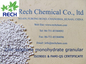 Zinc Sulphate Monohydrate / Zinc Sulphate Mono Powder And Granula