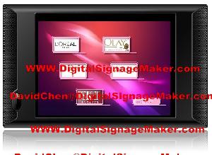 10 touch screen digital signage adevertising store displays monitor