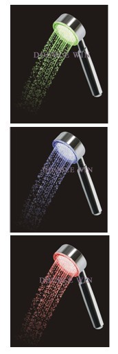 Temperature Detectable Shower Head