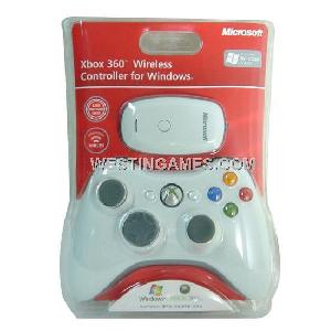Microsoft Xbox 360 Wireless Controller With Pc Receiver For Pc Windows Refurnished