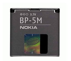 Nokia Battery Bp-5m For 5610 / 5700 / 6110n / 6500s / 7390 / 8600 Luna