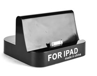 Universal Dock Cradle Charger Stand Holder For Ipad Black