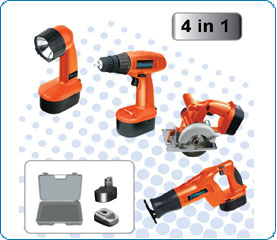 Cordless Power Tool Set