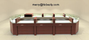 Jewelry Wooden Showcases From Hkbesty In China