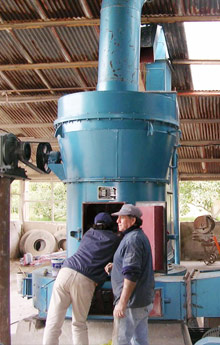 Joyal Raymond Mill With Capacity Varying From 0.28 T / H To 5.2 T / H