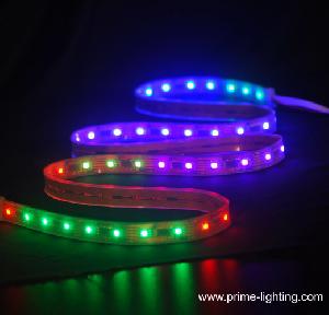 High Brightness Programmable / Digital / Intelligent Rgb Led Strip Lights, 83 Lighting Effects