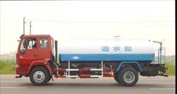 water tank truck carting