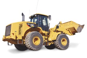 cat wheel loader 966h