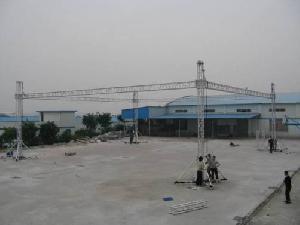 aluminium alloy stage truss project example